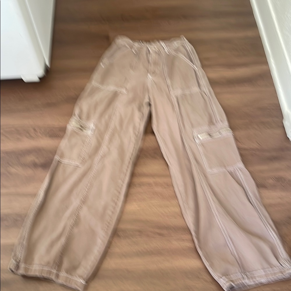 Rachel Paige Women Pant Wide Leg Cargo Size XS